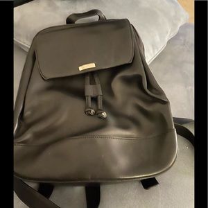 oroton backpack leather